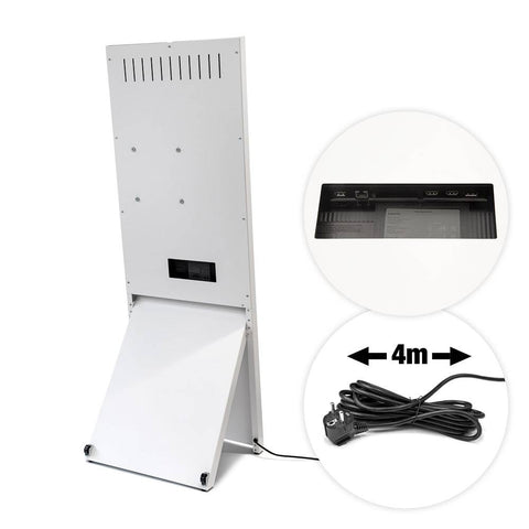 digitaler Kundenstopper Spectrum 43" - bannerama