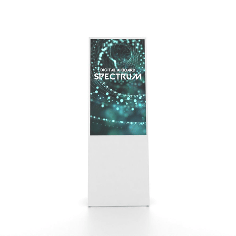 digitaler Kundenstopper Spectrum 43" - bannerama