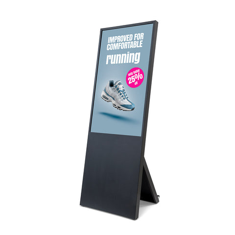 digitaler Kundenstopper Spectrum 43" - bannerama