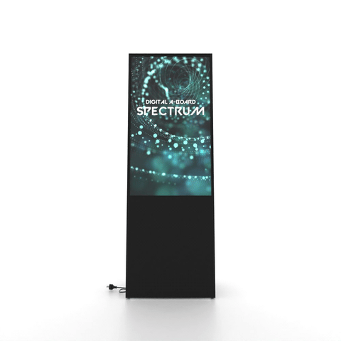 digitaler Kundenstopper Spectrum 43" - bannerama