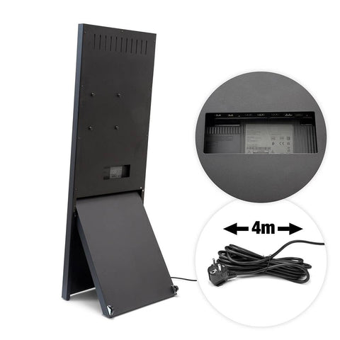 digitaler Kundenstopper Spectrum 43" - bannerama