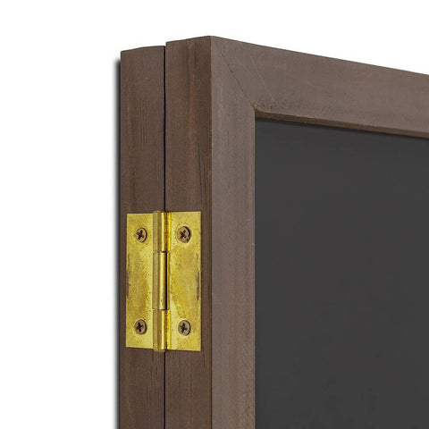 Schaukasten Holz mit Kreidetafel - bannerama