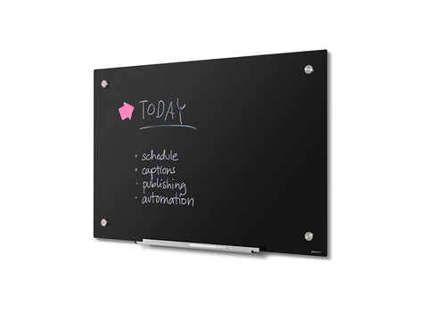 Glasboard SCRITTO schwarz - bannerama