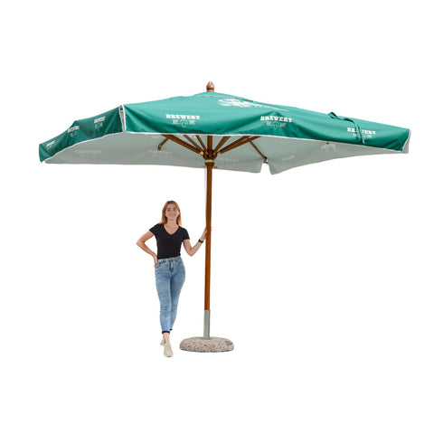 Horeca Sonnenschirm Antik 3x3m