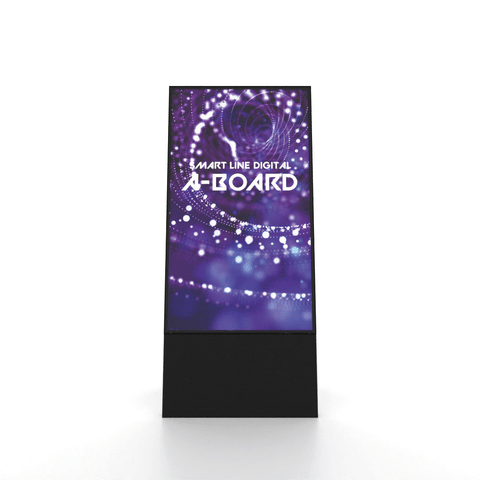 digitaler Kundenstopper A-Board 43" - bannerama