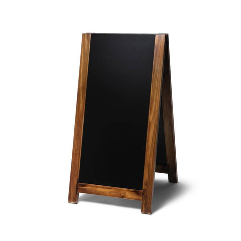 Kundenstopper Tafel Holz Antik - bannerama