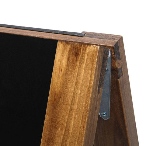 Kundenstopper Tafel Holz Antik - bannerama