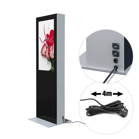 Digital Totem doppelseitig - bannerama 