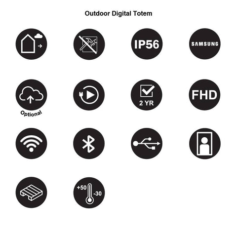 Digital Totem outdoor - bannerama 