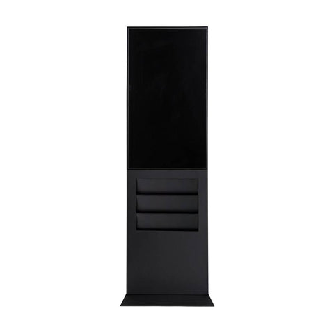 Smart Line Digitale Infostelle / Totem mit 6 x A4 Regal - bannerama 