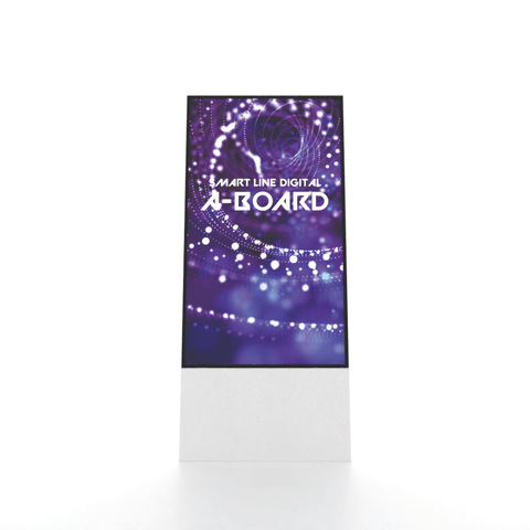 digitaler Kundenstopper A-Board 43" - bannerama 