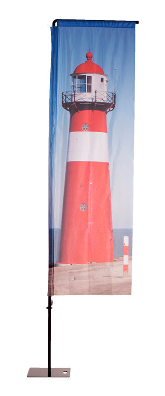 Beachflag Alu Square - bannerama 